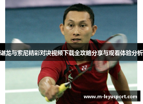 谌龙与索尼精彩对决视频下载全攻略分享与观看体验分析
